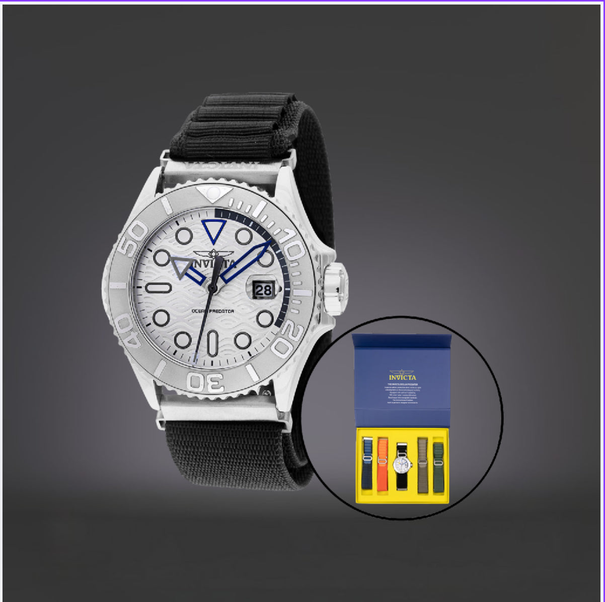 Invicta 49798 Ocean Predator Set 44mm